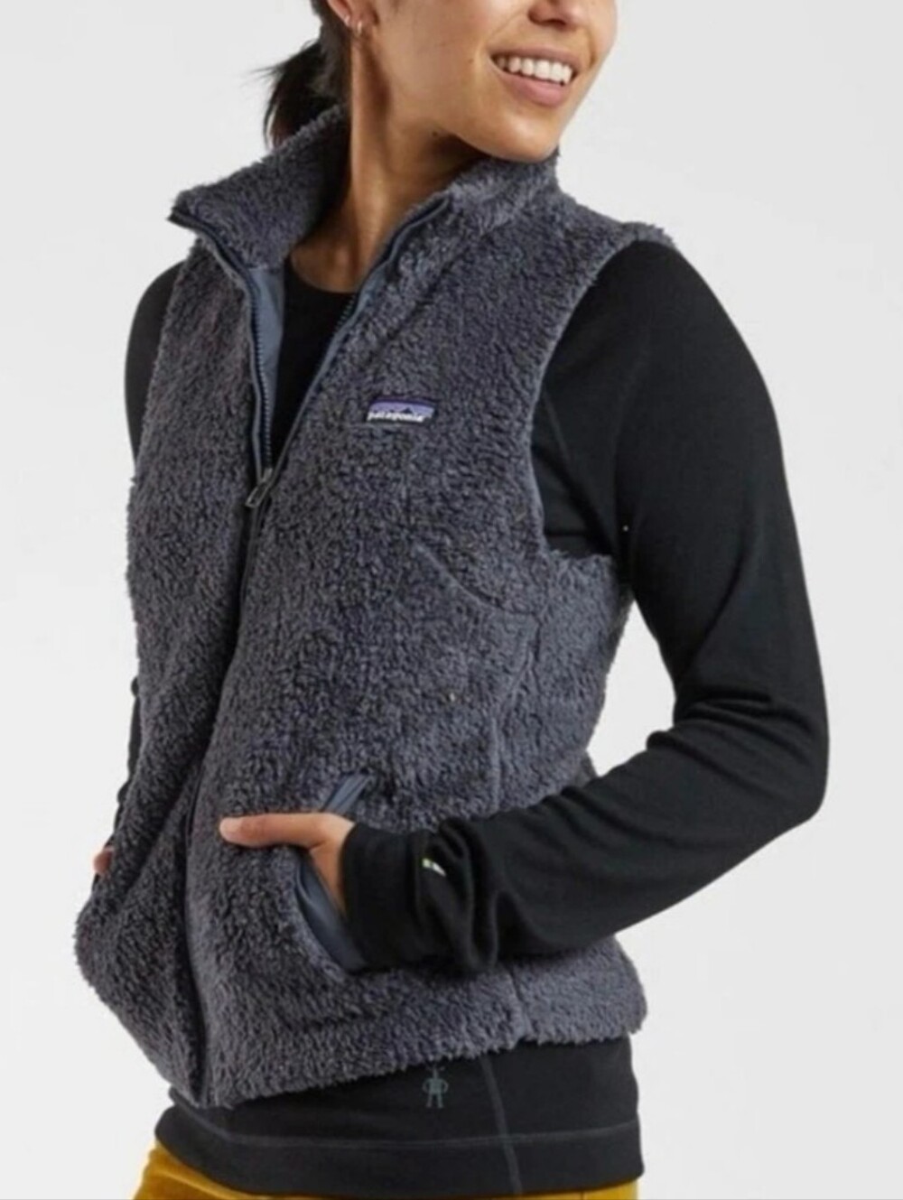 Patagonia Vest Womens Small  Los Gatos Fleece Jacket Preppy Casual Outdoors
